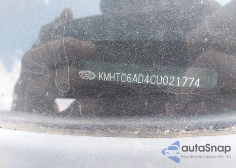 2012 Hyundai Veloster Base W/Black из США, поврежденный, VIN KMHTC6AD4CU021774